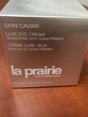 La Prairie Skin Caviar Luxe Eye Cream 0.68 oz / 20ml NIB Sealed Anti-Aging